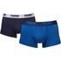 Puma Men's 2 Pack Boxers - Navy/Royal - M