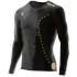 Skins DNAmic Men's Long Sleeve Top - Black - M