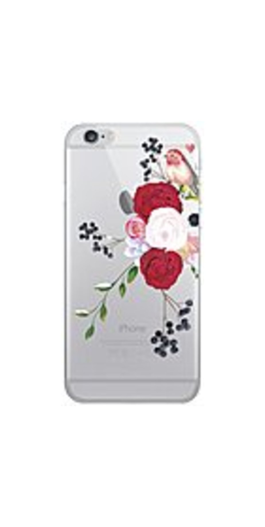 Otm Iphone 7/6/6s Plus Hybrid Clear Phone Case, Winter Bird - Iphone 7 Plus, Iphone 6 Plus, Iphone 6s Plus - Clear - Winter Bird