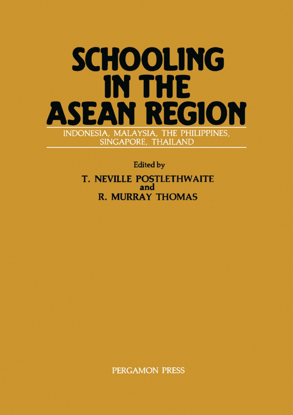 Schooling In The Asean Region (ebook)