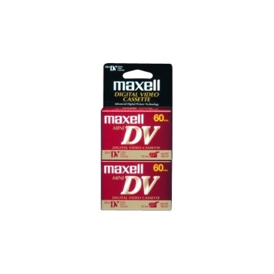 Maxell 298012 Mini Dv Dvm-60 - Mini Dv Tape - 2 X 60min