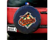 Baltimore Orioles Mlb Spare Tire Cover (black)