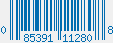 UPC bar code 085391112808