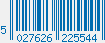 EAN bar code 5027626225544