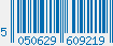 EAN bar code 5050629609219