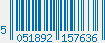 EAN bar code 5051892157636