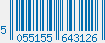 EAN bar code 5055155643125