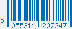 EAN bar code 5055311207247