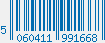 EAN bar code 5060411991668