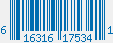 UPC bar code 616316175341