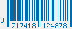 EAN bar code 8717418124878