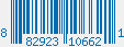 UPC bar code 882923106621