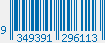 EAN bar code 9349391296113