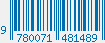 ISBN bar code 9780071481489