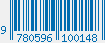 ISBN bar code 9780596100148