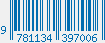 ISBN bar code 9781134397006