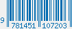 ISBN bar code 9781451107203