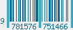 ISBN bar code 9781576751466